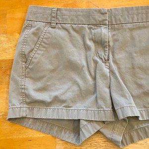 Grey J Crew Chino Short